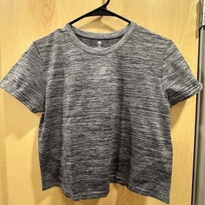 New Balance Heathered Gray Women's Short Sleeve Tee